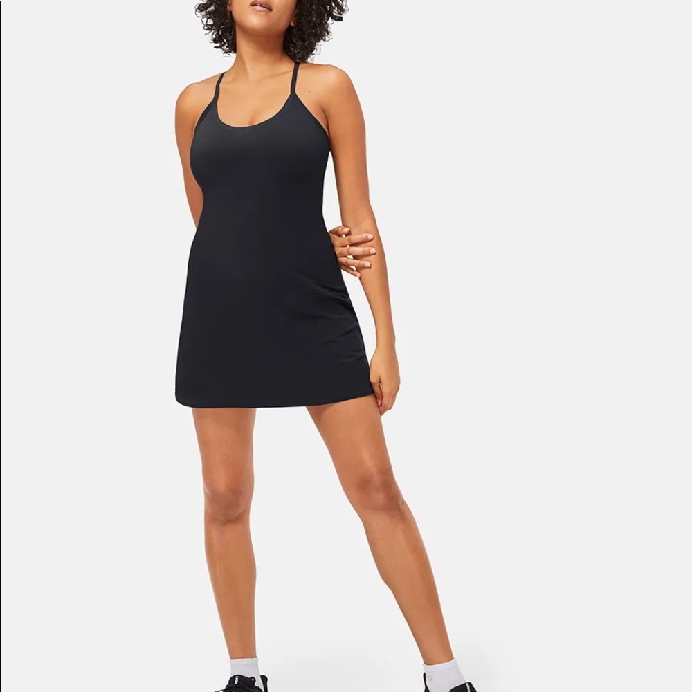 Black outdoor voices The Exercise Dress